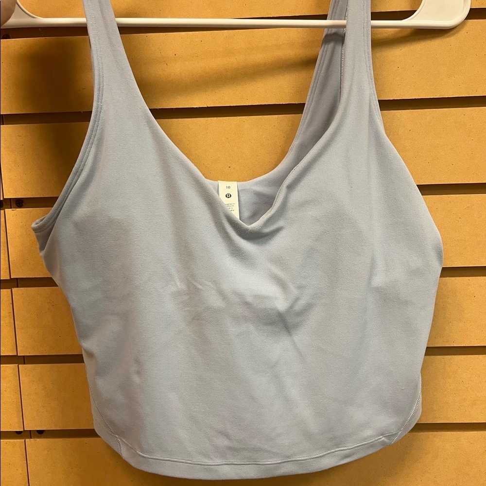 Baby blue Lululemon align tank
